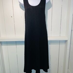 Felicity & CoCo Little Black Dress Sexy Low Dip Sides Tank Dress Size L